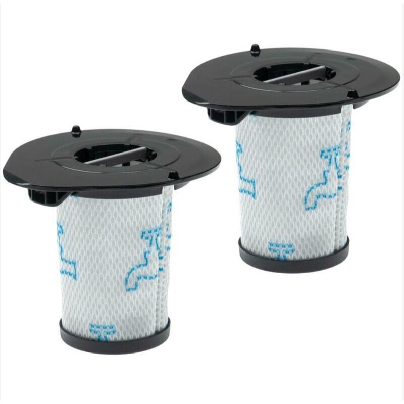 2x filtres d'aspirateur compatible avec Rowenta Air Force 460 RH9252, 460 RH9253, 460 RH9256, 460 RH9286, 560 Flex aspirateur - Filtre mousse