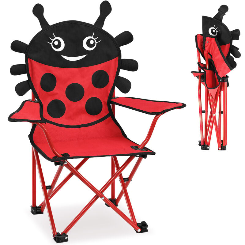 2 x Children's Camping Chair Folding Chair Fishing Chair Folding Chair Garden Chair