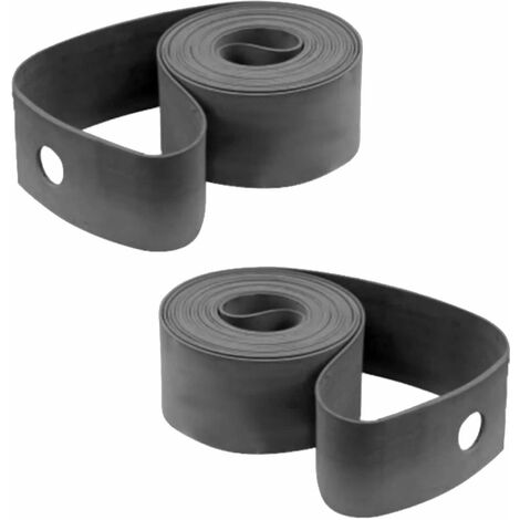 2x fond de jante caoutchouc diamètre 24 largeur 18mm roue chambre à air universel