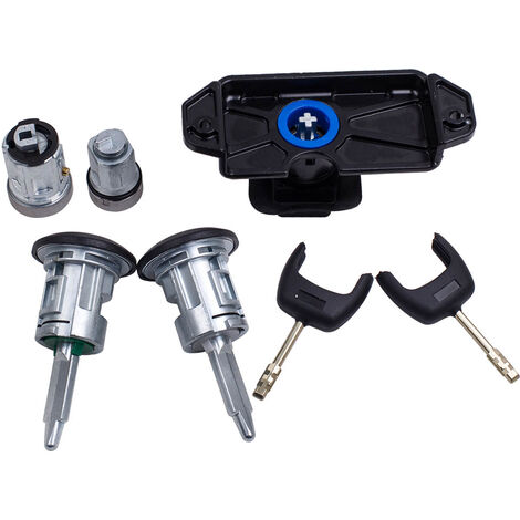 2x Full Complete Lock Set Lockset Door Bonnet Ignition Key FOR FORD TRANSIT MK7