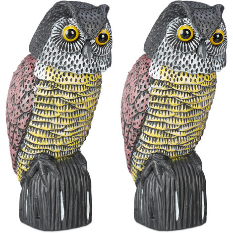 Gufo Spaventapasseri - Prowler Owl - Gufo Finto Scaccia Piccioni