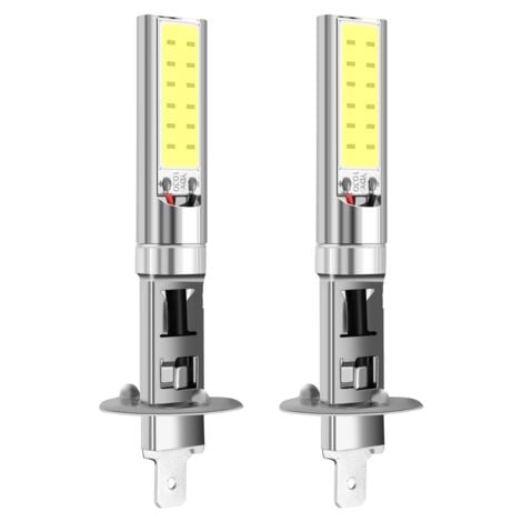 TLILY 2X H1 Xenon Weiß 6000 K 7,5 W COB LED SMD DRL Nebelscheinwerfer Scheinwerfer GlüHbirne