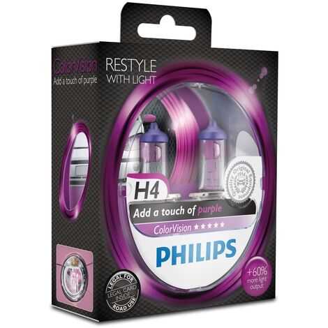 2x H4 ColorVision Lila