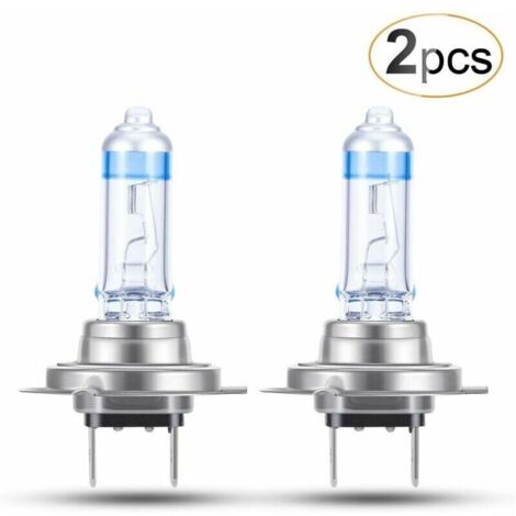 2X H7 Ampoules Xénon 12V 70W Super Brillant, Phares Voiture Ampoules Auto Moto Nouvelle Version Feux de Croisement Lampe Halogène Véhicule --