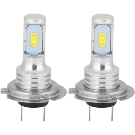2X H7 LED 6000K Super White 110W 8000LM Kit de feux de brouillard Kit d'ampoules de feux de croisement- Éclairage de voiture