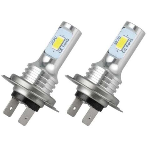 ODIPIE 2X H7 LED 6500K Super Weiß 80W 1000LM Nebel Licht Kit Abblendlicht Birnen Kit