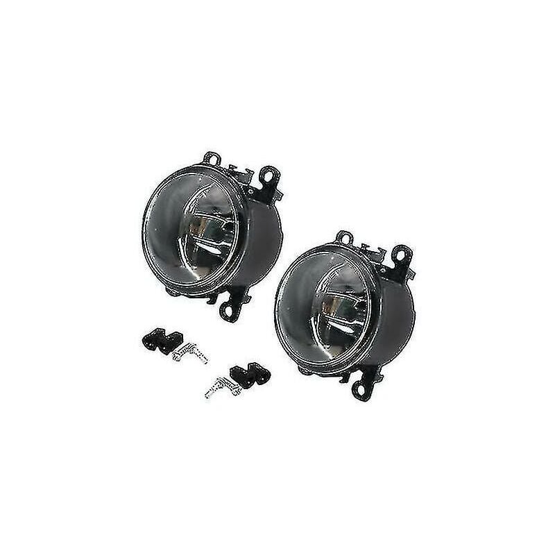 2x Halogen Front Fog Light Drl Lamp For Ford Fiesta Focus Connect Transit Custom