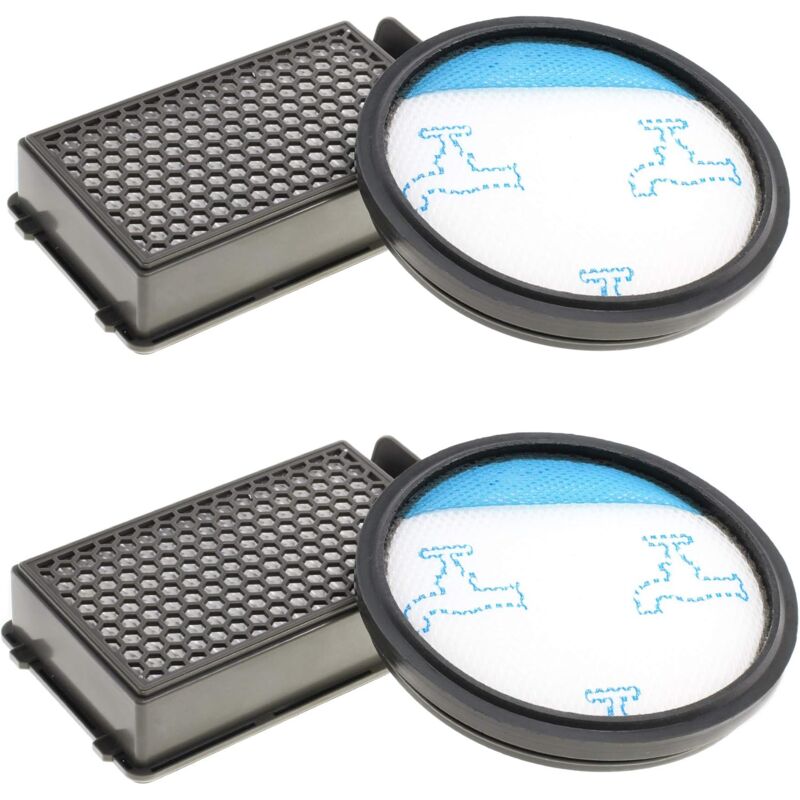 Ugreat - 2x Hepa Vacuum Cleaner Filter Set for Rowenta Compact Power Cyclonic Vacuum Cleaners such as RO3731EA, RO3724EA, RO3753EA, RO3786EA,