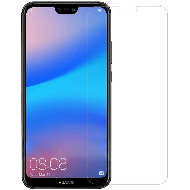 2x Huawei P20 Lite Screen Protector verre - courbe Fit