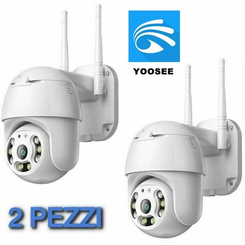 Housecurity - 2X ip cam ptz wifi camera dome wireless outdoor app yoosee micro sd