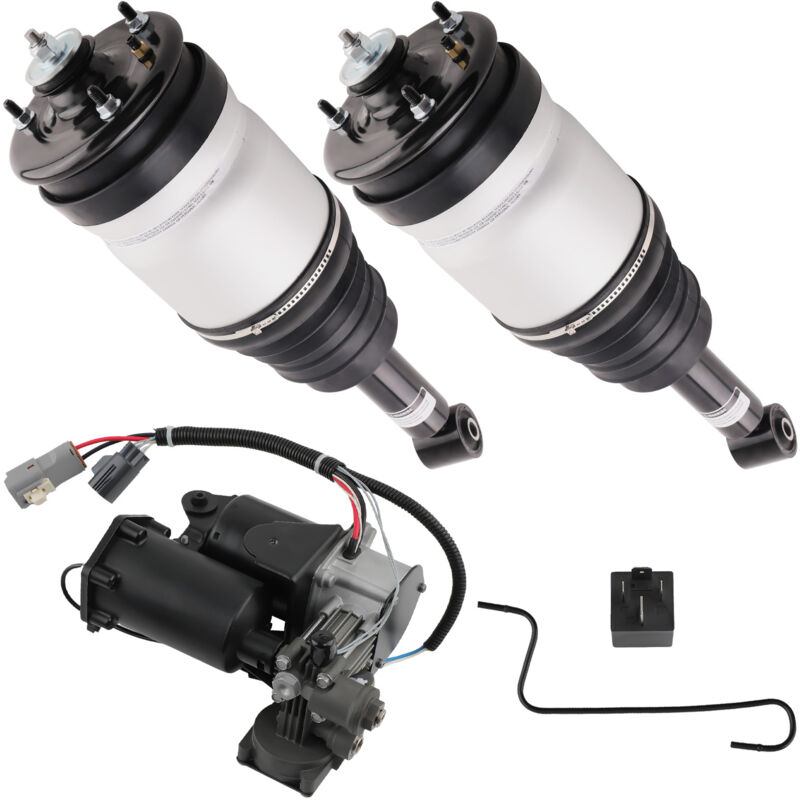 Maxpeedingrods - 2x Jambes De Force Arrière + 1x Compresseur for Range Rover Sport Lr3 Lr4