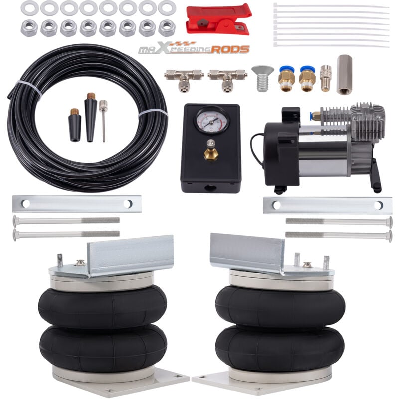 2x Kit suspension pneumatique + compresseur 12V for Opel Movano 2010-2024