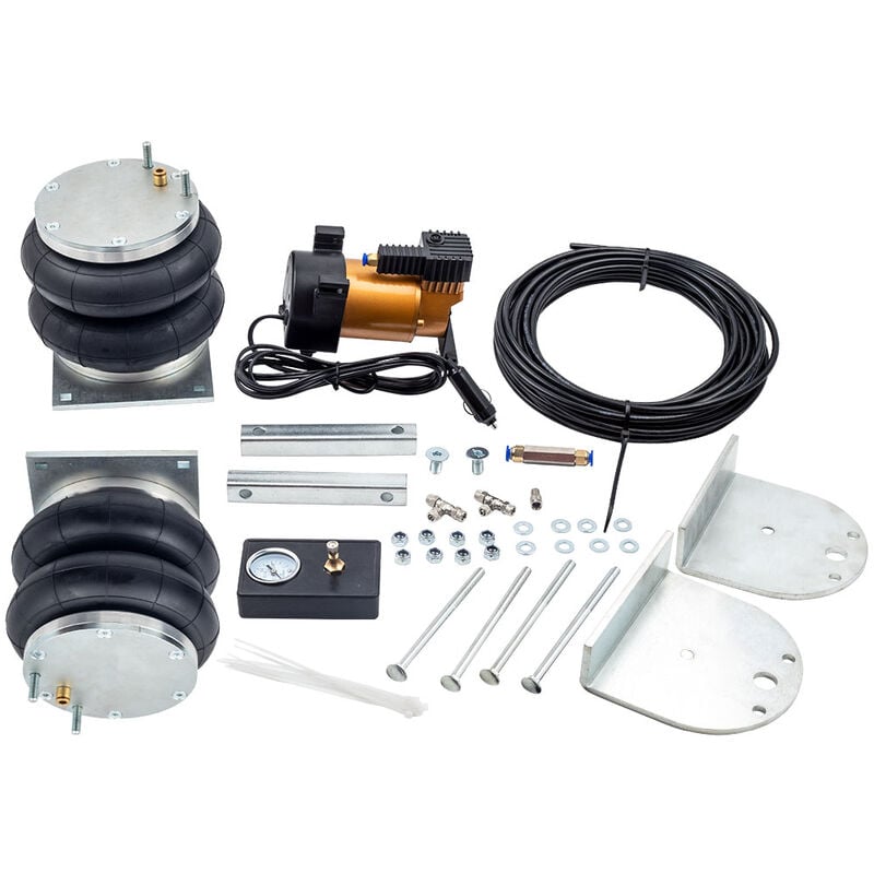 2x Kit suspension pneumatique + compresseur 12V pour Vauxhall Movano 2010-2020