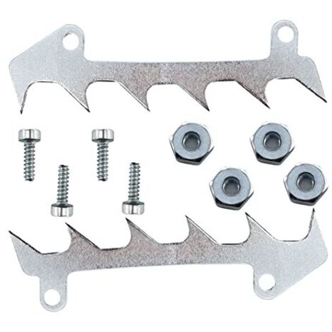 2X Klauenschneider für Stihl 017 018 021 023 025 MS170 MS180 MS210 MS230 MS250 Kettensäge ersetzen 1123 664 0501 und Mutter