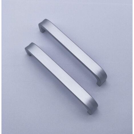 2x Knöpfe aus Aluminiumlegierung für Küchenschränke und Schubladen (P)