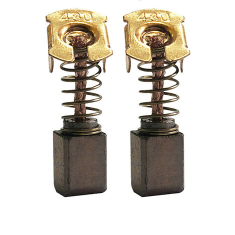 2x Kohlebürsten Motorkohlen 7x7x9,5/12mm kompatibel mit Makita 8444DWFE BGD800RFE BHR162RFE BJS101RFE BJS161RFE Bohrhammer Schere