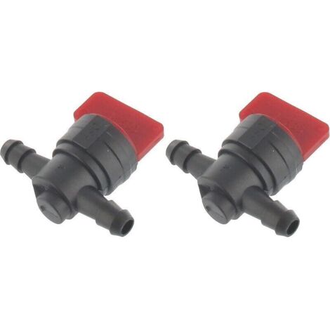 2x Kraftstoffhahn kompatibel mit Briggs & Stratton 698183 493960 494768 Rasentraktor-Kraftstoffhahn