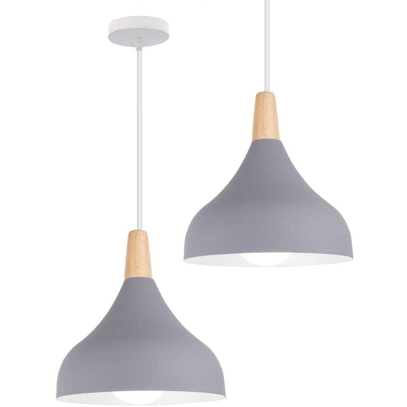 Axhup - 2X Lampada a Sospensione, Lampadario a