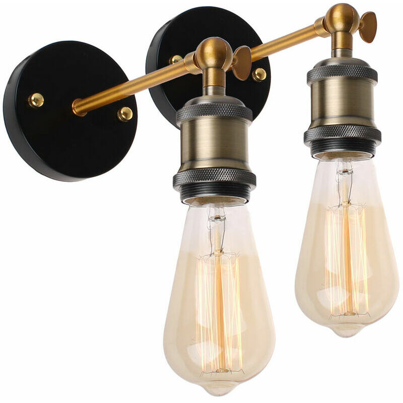 2X - Lampada da parete industriale retrò creativa