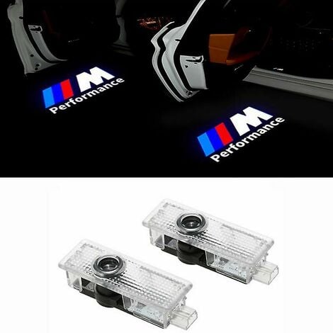 FUHUIDA TRADING 2x Led Bmw Light Door Logo Projectors Light