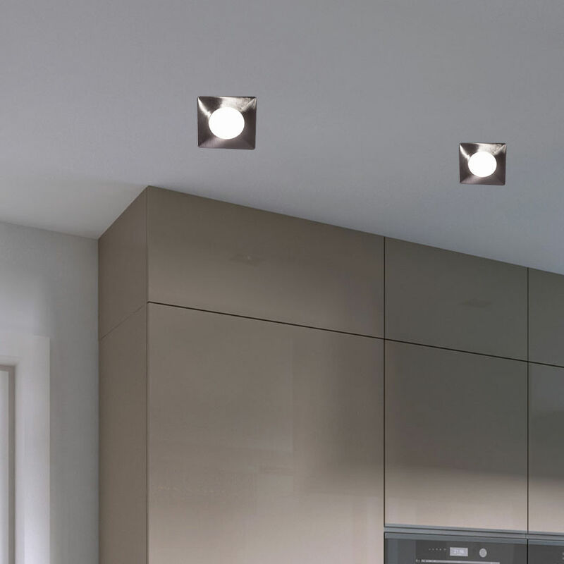 

2x focos LED empotrados luces de techo sala de estar iluminación de la sala de trabajo focos de pasillo lámparas cartón dañado