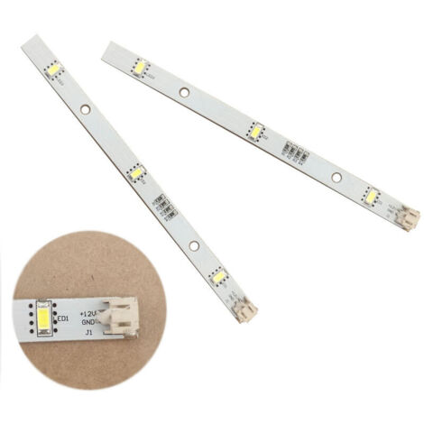2x LED-Lichtleiste für Kühlschränke und Gefrierschränke Rongsheng Hisense Logik Mddz-162a 1629348