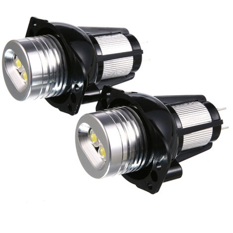 2X Led Œil D'Ange Marque D'Anneau De Ampoule Lampe 20W Pour E90 E91