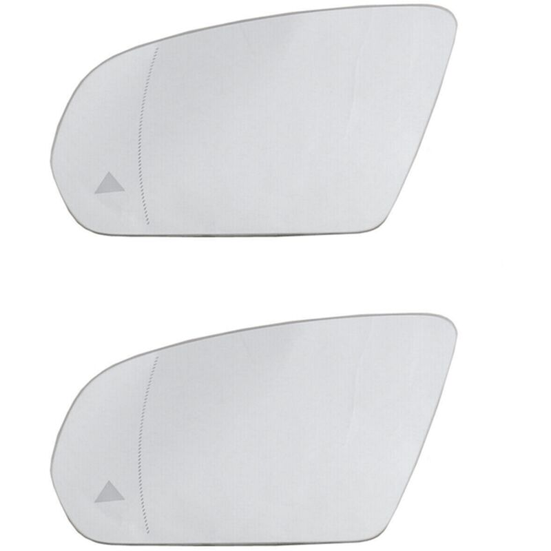 Image of 2X Linker Seitenflügel Rückspiegelglas Beheizt für - c,e,s,glc W205 W222 W213 X253 2013-2021