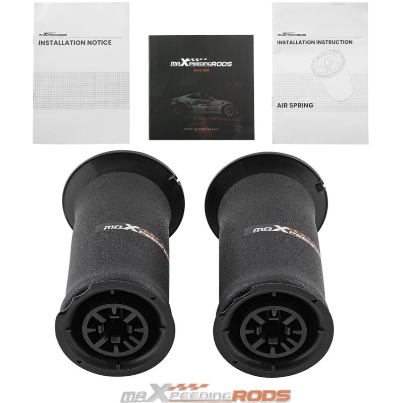 Image of 2X Luftfederung Luftfeder Federbalg Hinten For BMW 5-er E61 Kombi 37126765602