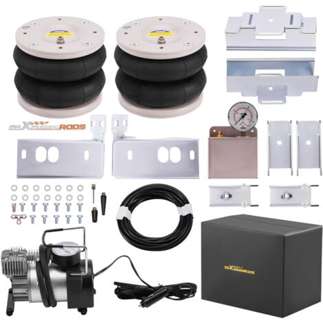 BFO 2x Luftfederung mit 12V Kompressor Kit for Mercedes Sprinter Bj. 06-22 RWD FWD