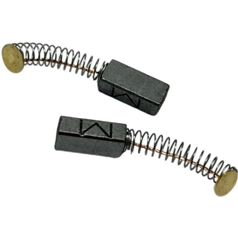2x Motorkohlen Kohlebürsten 6x8x17mm für Schleifmaschinen, Schwingschleifer, Kreissägen, Bandsägen, Gehrungssägen, Bohrmaschinen, Polierer, Fräser etc