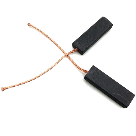 2x Motorkohlen Kohlebürsten Schleifkohlen 6,3 x 11 x 34mm kompatibel mit AGD 057G Waschmaschine