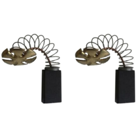 2x Motorkohlen Kohlebürsten Schleifkohlen 6,3 x 12,5 x 22mm kompatibel mit AEG WSA 900, WS 1700, WSA 1700, WSB 1700 ersetzt 222556