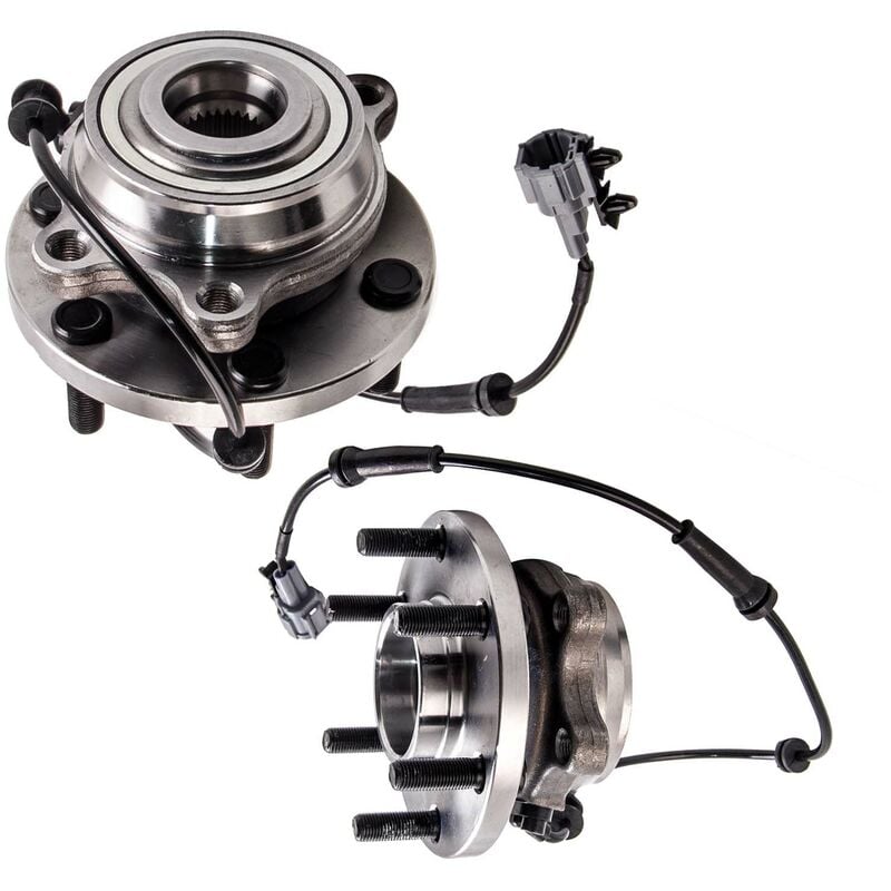 2x Moyeu+Roulement De Roue for Nissan Pathfinder R51 2.5 dCi 4WD 40202-EA300