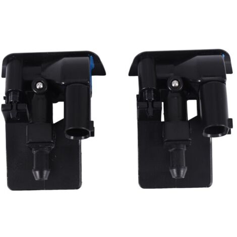 2X New Windshield Washer Sprayer Nozzle Jet 61667183343 For- X1 E84/X6 E71 E72