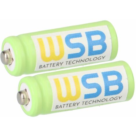 2X NiMH Akku 400mAh (1.2V) für schnurlos Telefon Festnetz Hagenuk Classico iDect X1 X1i X11