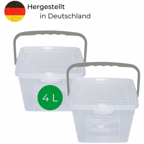2x Novaliv Aufbewahrungsbox  Box + Deckel