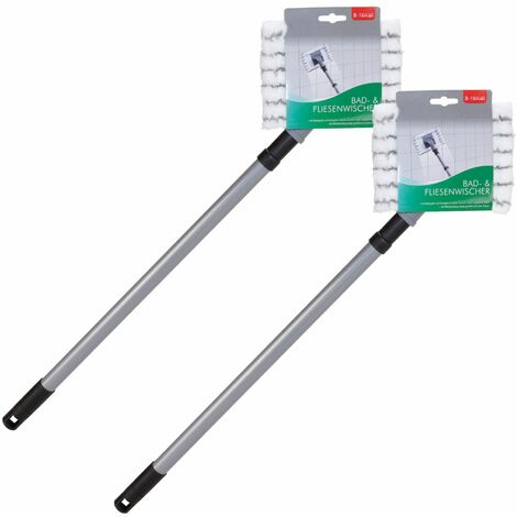 2x Novaliv Wischmopp 100% Polyester, bis 40°C waschbar