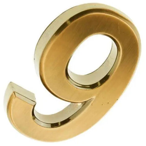 2x Numéro de porte en plastique autocollant