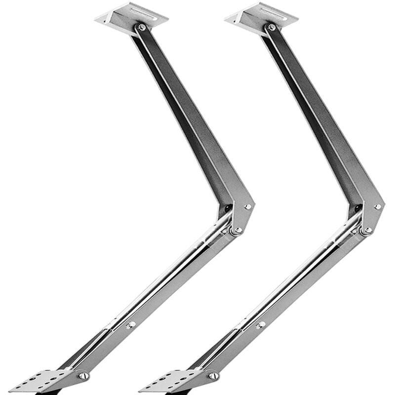 No Brand - 2x Ouvreur de fenêtre automatique abris - serres de jardin - 7,5kg force de levage Hauteur d'ouverture max. 45cm Lève-vitre Angle