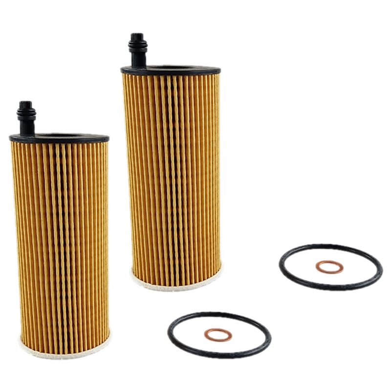 2X per BMW F10 F25 F30 F31 328D X3 Filtro Olio Kit...