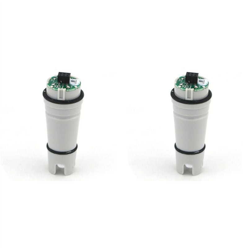 Tlily - 2X ph Mètre Remplacement électrode Sonde Testeur de Qualité l' Pièce Rechange pour Aquarium PH818