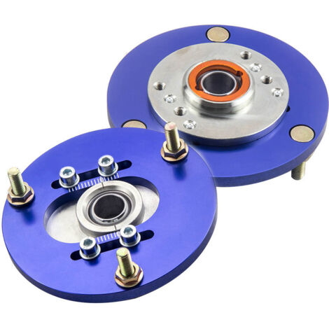 2x Piastra Camber per BMW E36 318 320 323 325 Top Upper Mounts Serie Champion