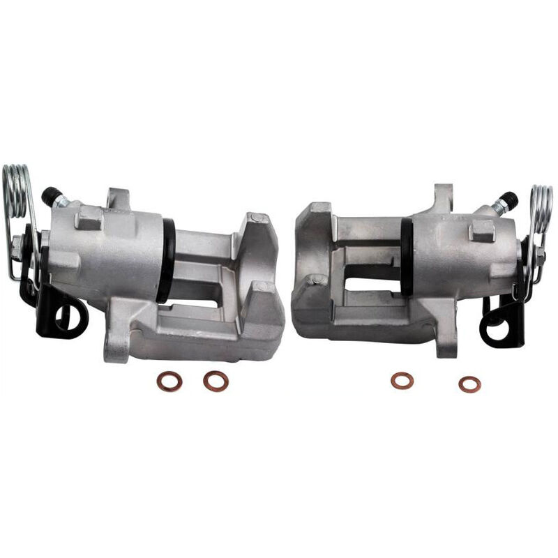 2X PINZA FRENO 41mm POSTERIORE SX+DX per AUDI a3
