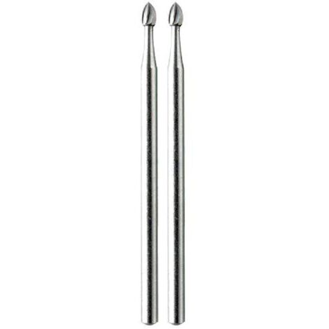 2x Pointes compatible avec graveur - Diametre 2.3mm - Diametre du mandrin 2.35mm - Ref 60