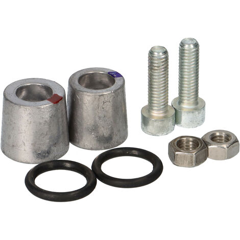 2x Poladapter M6-Innengewinde 6mm auf Rundpol Autopol
