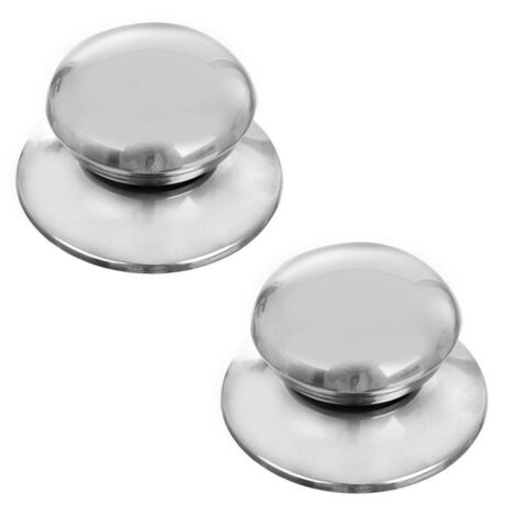 2x Pomelli universali per pentole, coperchi e padelle