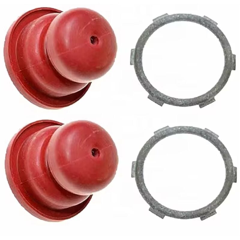 Cyclingcolors - 2x Pompe d'amorçage 632694 avec trou et anneau pour Tecumseh 632694A Ampoule d'amorçe Poire Carburateur Débroussailleuse Tondeuse