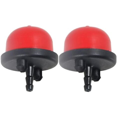 CYCLINGCOLORS 2x Pompe d'amorçage compatible avec Mountfield RS100 HP414 SP414 HP42R HP45 SP164 118550698 Ampoule d'amorçe Poire Carburateur Débroussailleuse Tondeuse Tracteur Carburant Essence