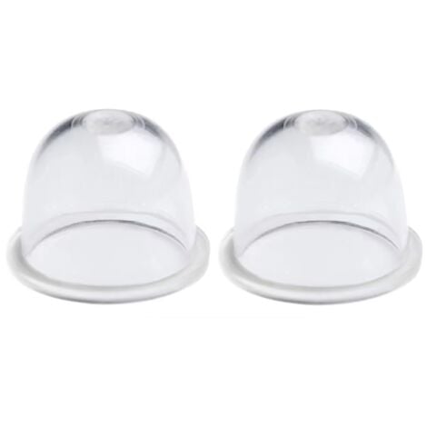 CYCLINGCOLORS 2x Pompe d'amorçage universelle 188-12 188-12-1 pour Stihl 4133-121-2700 4226-121-2700 Poulan Echo McCulloch Shindaiwa Ampoule d'amorçe Poire Carburateur Débroussailleuse Tondeuse Tracteur Carburant E